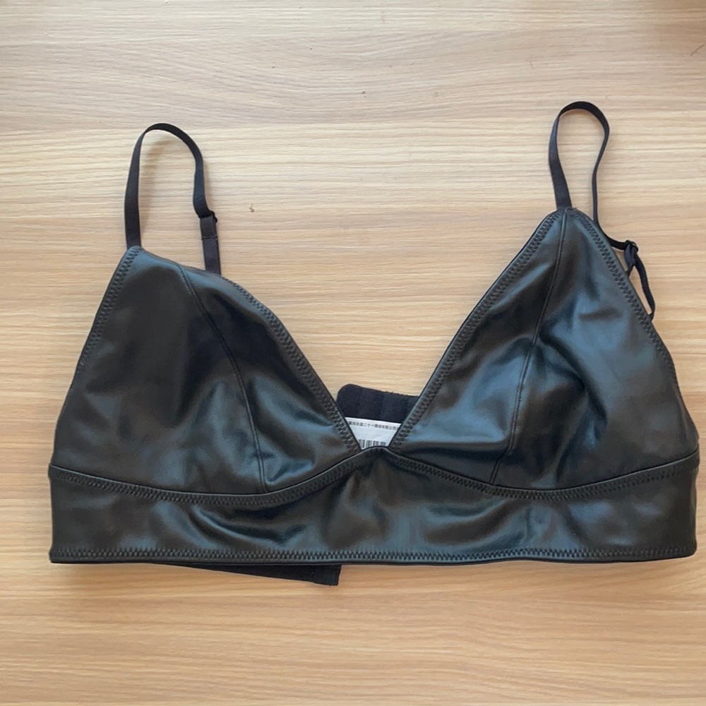 Leather Bralette